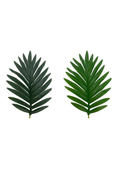Nettenevime Yapay Ağaç Salon Bitkisi Areka Palmiye 83cm 18 Yaprak Plastik Siyah Saksıda
