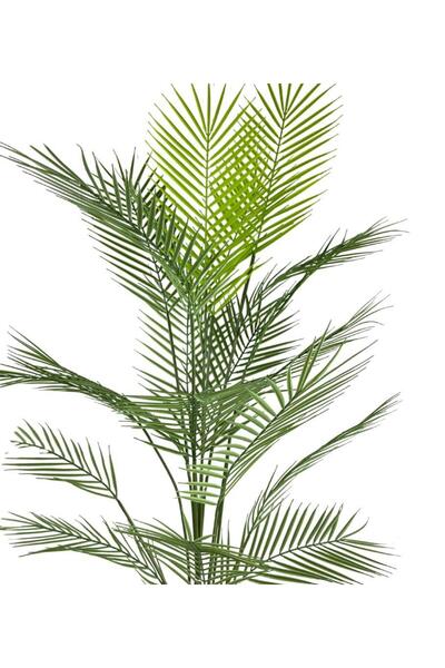 Nettenevime Yapay Çiçek Dal Areka Palmiye 20 Yaprak 130 Cm Salon Çiçeği Yapay Bitki