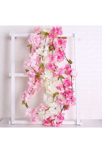 Nettenevime Yapay Çiçek Bahardalı 180cm Dolanabilen Model Japon Kiraz Çiçeği Pembe