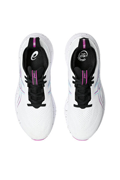 Asics Gel-Nimbus 26 Kadın Beyaz Koşu Ayakkabısı 1012B601-102