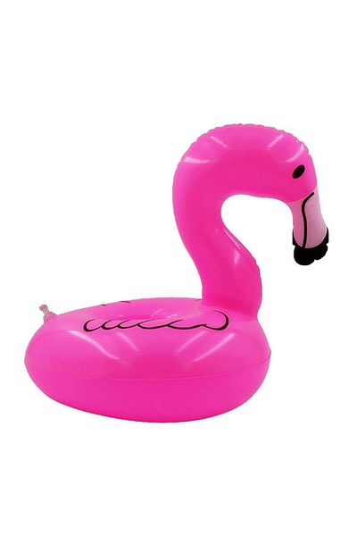 Nettenevime Pink Flamingo Inflatable Cup Ring Beverage Holder