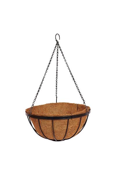 Nettenevime Sarkaç Çiçek Sepeti Coco Elyaf Makreme Saksı 30 Cm