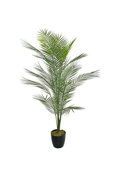 Nettenevime Yapay Ağaç Areka Ağacı Palmiye Ağacı Salon Bitkisi Yapay Areka 130 Cm 20 Yaprak
