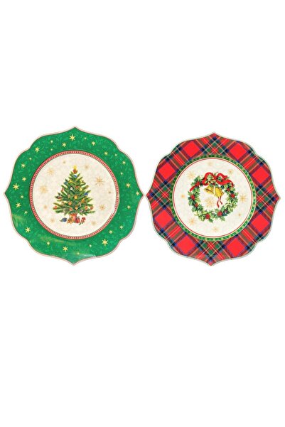 Lucky Art Merrılyn Bone 2Lı Servıs Tabagı Setı 28Cm