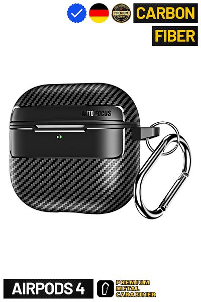 EWEC 4. Generation Compatible Carbon Fiber Hybrid Polymer Technology Premium Earphone Case