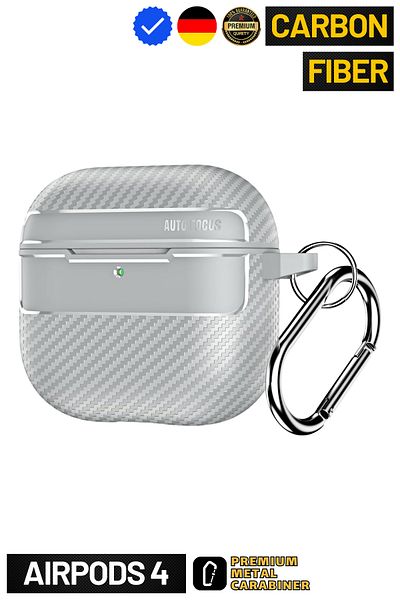 EWEC 4. Generation Compatible Carbon Fiber Hybrid Polymer Technology Premium Earphone Case