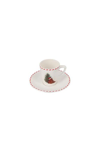 Porland Ruby Bear 2 - 80Cc Personality Coffee Set