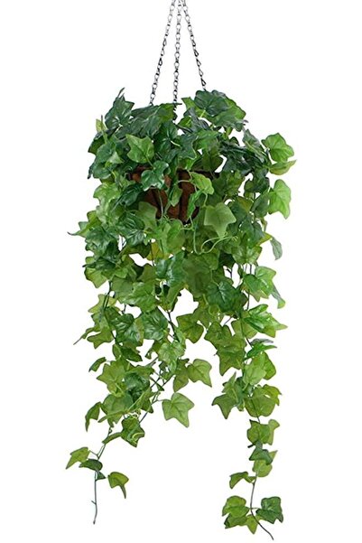 Nettenevime Artificial Flower Hanging Artificial Ivy Basket Hedera