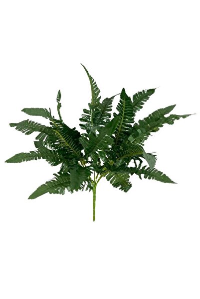 Nettenevime Yapay Çiçek Cycas Aşk Merdiveni Eğrelti Otu Sıkas Bitkisi 7 Dal 21 Yaprak 40*30cm Yapay Bitki
