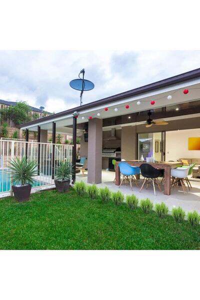 Nettenevime Yapay Çiçek Saz Yeşil Bitki Yapay Çiçek Dekor Çiçeği 40cm Uzun Ot