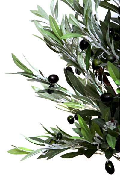 Nettenevime Yapay Zeytin Ağacı 120cm Tek Gövdeli Doğal Gerçek Görünümlü Yapay Ağaç