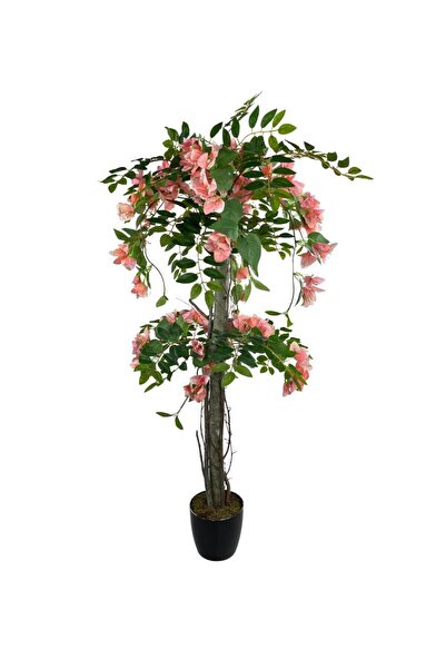 Nettenevime Yapay Ağaç Pembe Begonvil Ağacı 120cm Doğal Salex Dallı