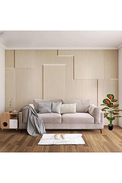 Nettenevime Yapay Çiçek Saksıda Tropik Kızıl Caladium 18 Dal 70 cm Salon Çiçeği Yapay Bitki