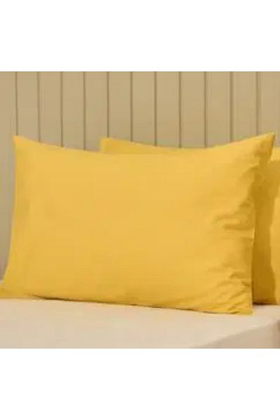 GERCELLA 100% Cotton (Cotton) Yellow (50X70Cm) Pillow Cover