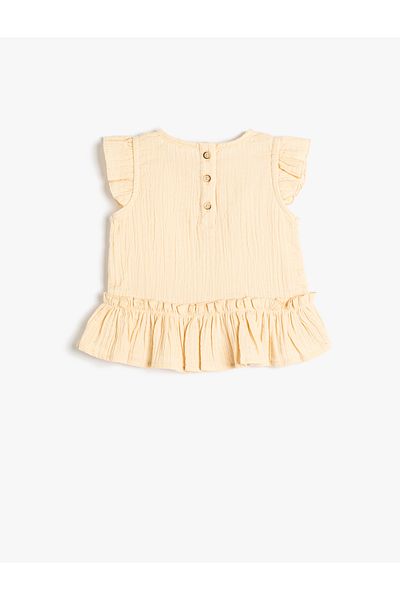 Koton Baby Girl Yellow Blouse
