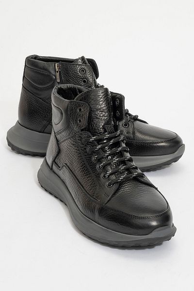 JAMES FRANCO Γνήσιο δέρμα Super Light Faylon Orthopedic Warm Lined Ανδρικές Μπότες 1528