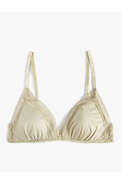 Koton Non-padded, non-wired bra with lace