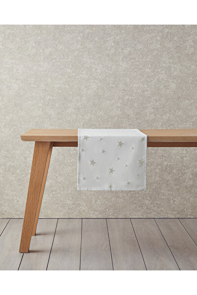 English Home Talisman Star Polyester Runner 40x140 cm Gold