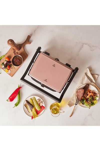Karaca Ultra Premium 5-Stage Granite Coating Glass Surface Toast and Grill Machine - Honerous Weighing
