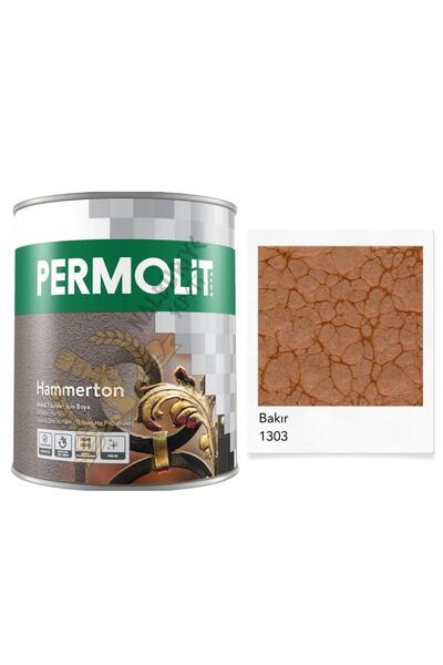 Permolit Hammerton Dekoratif Metal Boyası MAVİ 0.65 Lt.