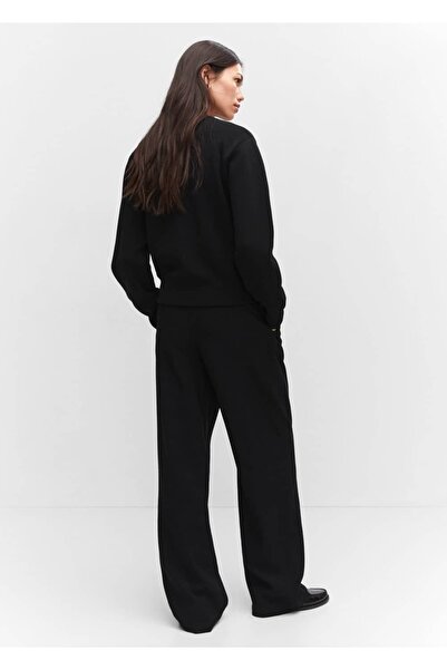 MANGO Woman Yuvarlak yakalı hırka