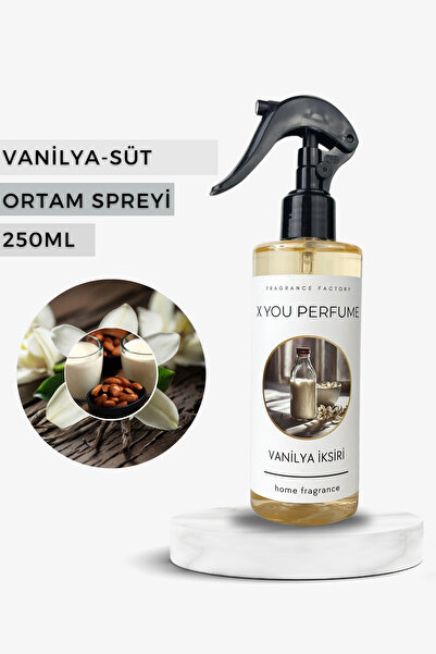 x you perfume Vanilya İksiri 250 Ml Oda Ve Dolap Spreyi