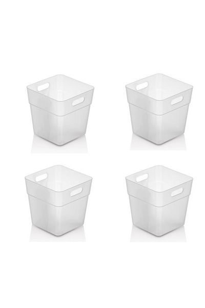 noirsecret 6-Piece Fridge Mini Organizer Box Organizer - Refrigerator Door Organizer