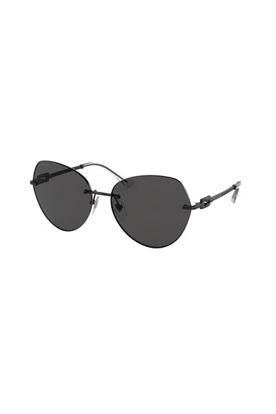 Bvlgari Woman Pilot Sunglasses- Bv 6183 - Lense Size:60mm - Black