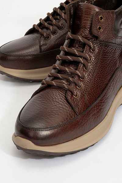 JAMES FRANCO Γνήσιο δέρμα Super Light Faylon Orthopedic Warm Lined Ανδρικές Μπότες 1528