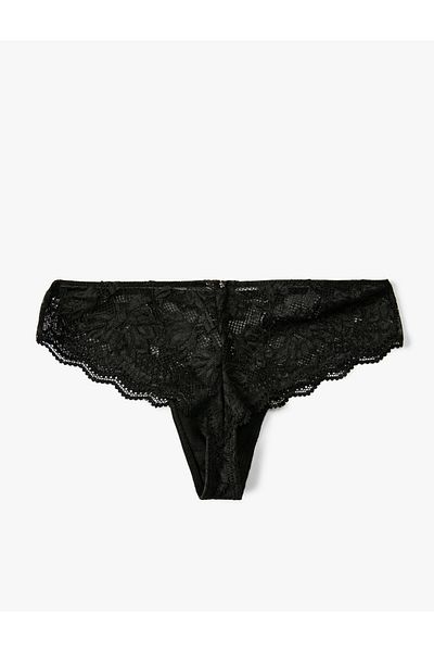 Koton Brief Lace Panties Normal Waist