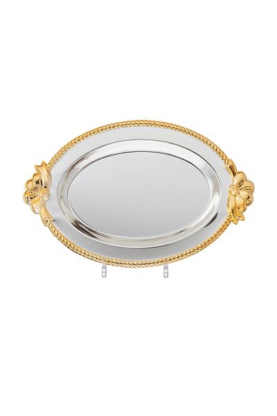 Dania Multi-use Single Metal Tray