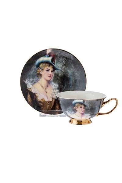 Dania Tea Cup And Saucer Set Of 200 Ml