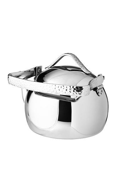 KORKMAZ Steel Tea Pot, 1 Liter Steel 18/10