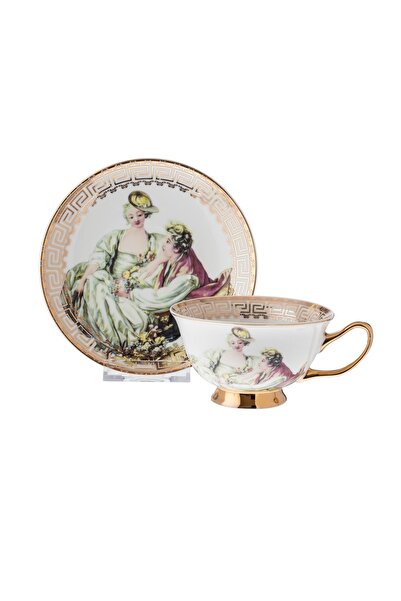 Dania طقم فنجان شاي وصحن 200 مل