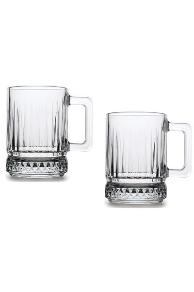 Pasabache A set of 2 cups made of Turkish viscous, non-scratchable and multi-use
