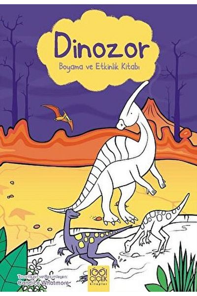 Karma Kitaplar Dinosaur Coloring and Activity Book