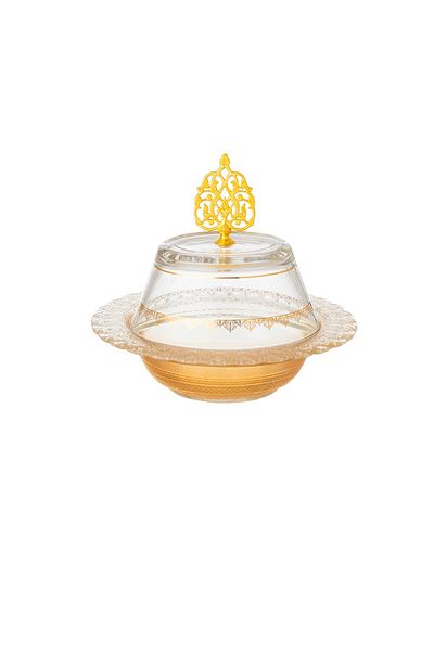 Byblos Tamreya with date cover and sweets made of glass and Turkish manufacture