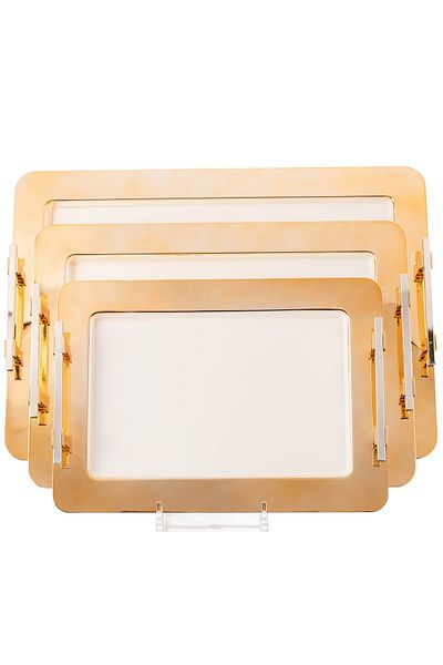 Dania 3 Piece Tray Set