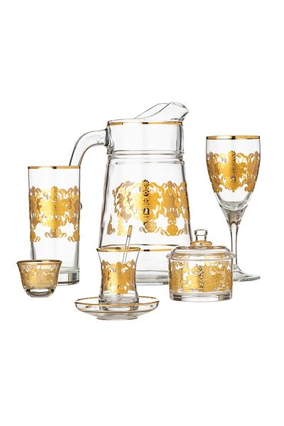 Dania 75-piece Crystal Set Turkish Gold