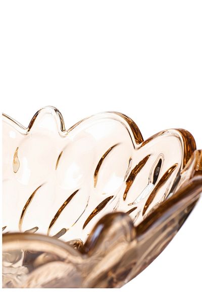 Dania Pergole Glass Bowl Elegant Shape 20 Cm