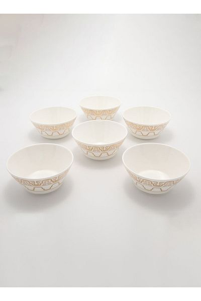 Dania 6-Piece Bowl Set White 10x10x5cm