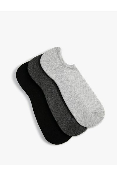 Koton Set of 3 Colorful Booties Socks