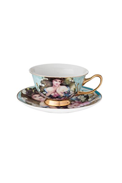 Dania Tea Cup And Saucer Set Of 200 Ml
