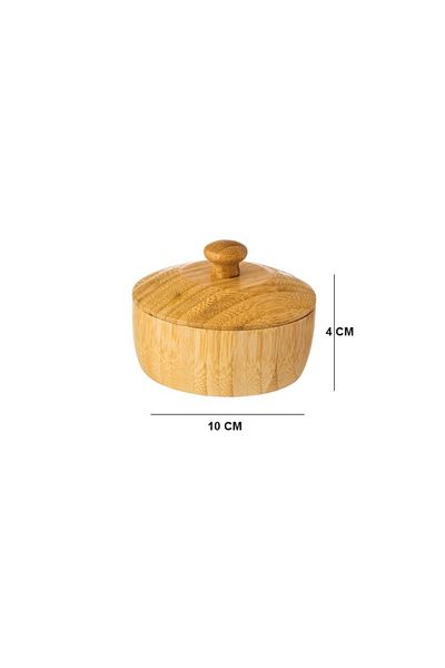 Dania A multi-use box with a bamboo lid for nuts and spices