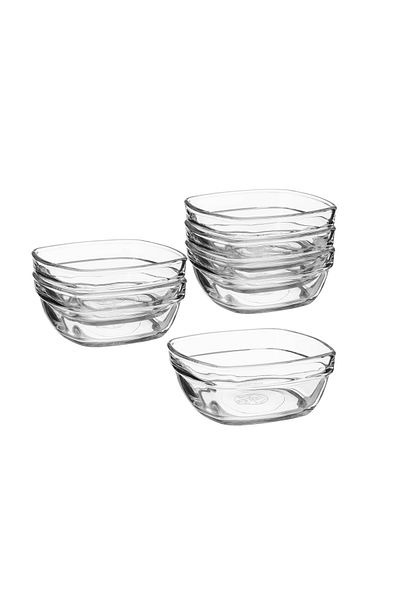 Dania 6 Piece Clear Yogurt Glass Set