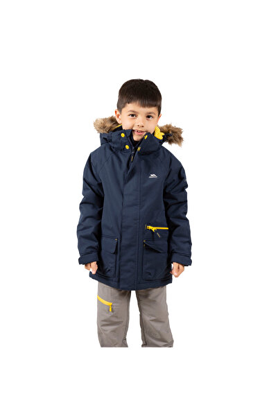 Trespass Upbeat - Tp50 Erkek Çocuk Mavi Outdoor Ceketi ERKEK ÇOCUK OUTDOOR CE...