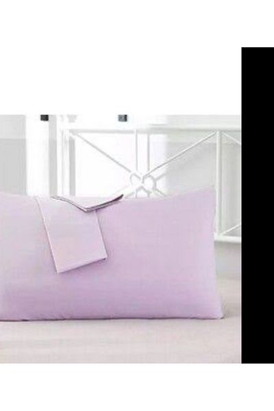 GERCELLA 2 Pcs 100% Cotton (Cotton) Lila (50X70Cm) Pillow Case