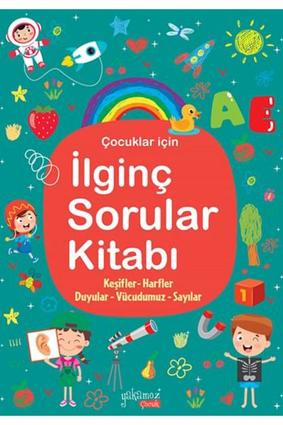 Karma Kitaplar Interesting Questions Book - Turquoise