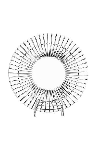 Dania Crystal glass serving dish for sweets and multiuse 32 cm