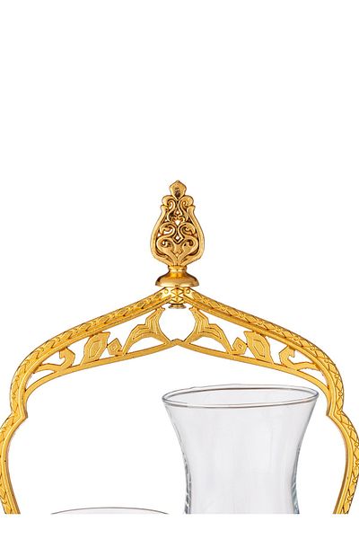 Dania Golden stand tea and coffee hospitality set
